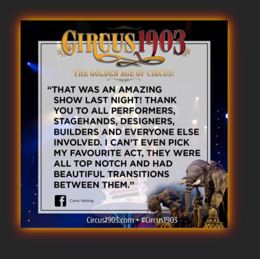 Copyright by CIRCUS 1903 - THE GOLDEN AGE OF CIRCUS - www.circus1903.com