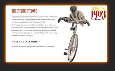 CIRCUS 1903 - THE GOLDEN AGE OF CIRCUS