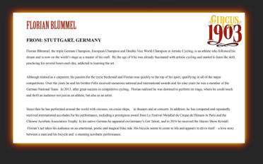  CIRCUS 1903 - THE GOLDEN AGE OF CIRCUS
