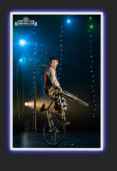 FLORIAN BLMMEL - THE CYCLING CYCLONE at CIRCUS 1903 - THE GOLDEN AGE OF CIRCUS     -     Photo:  Mark Turner