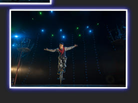 FLORIAN BLMMEL - THE CYCLING CYCLONE at CIRCUS 1903 - THE GOLDEN AGE OF CIRCUS     -     Photo:  Mark Turner
