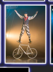 FLORIAN BLMMEL - THE CYCLING CYCLONE at CIRCUS 1903 - THE GOLDEN AGE OF CIRCUS     -     Photo:  Mark Turner