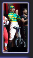 FLORIAN BLMMEL - THE CYCLING CYCLONE at CIRCUS 1903 - THE GOLDEN AGE OF CIRCUS     -     Photo:  Mark Turner