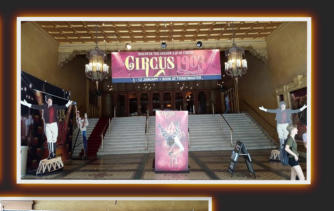  FLORIAN BLMMEL - THE CYCLING CYCLONE at CIRCUS 1903 - THE GOLDEN AGE OF CIRCUS performing in Melbourne, Australia, at the famous REGENT THEATER