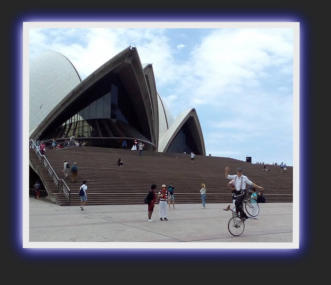  FLORIAN BLMMEL - THE CYCLING CYCLONE at CIRCUS 1903 - THE GOLDEN AGE OF CIRCUS performing in Sydney, Australia, at the famous SYDNEY OPERA HOUSE