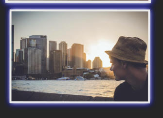  FLORIAN BLMMEL - THE CYCLING CYCLONE - Sunset in Sydney, Australia