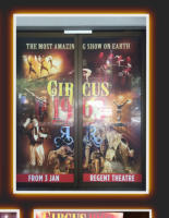 FLORIAN BLMMEL - THE CYCLING CYCLONE at CIRCUS 1903 - THE GOLDEN AGE OF CIRCUS performing in Melbourne, Australia, at the famous REGENT THEATER