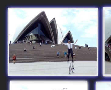 FLORIAN BLMMEL - THE CYCLING CYCLONE at CIRCUS 1903 - THE GOLDEN AGE OF CIRCUS performing in Sydney, Australia, at the famous SYDNEY OPERA HOUSE