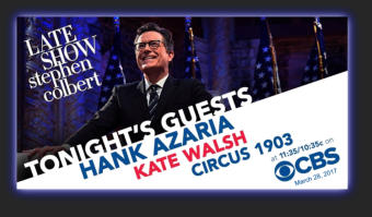  THE LATE SHOW with STEPHEN COLBERT (CBS), 28.03.2017